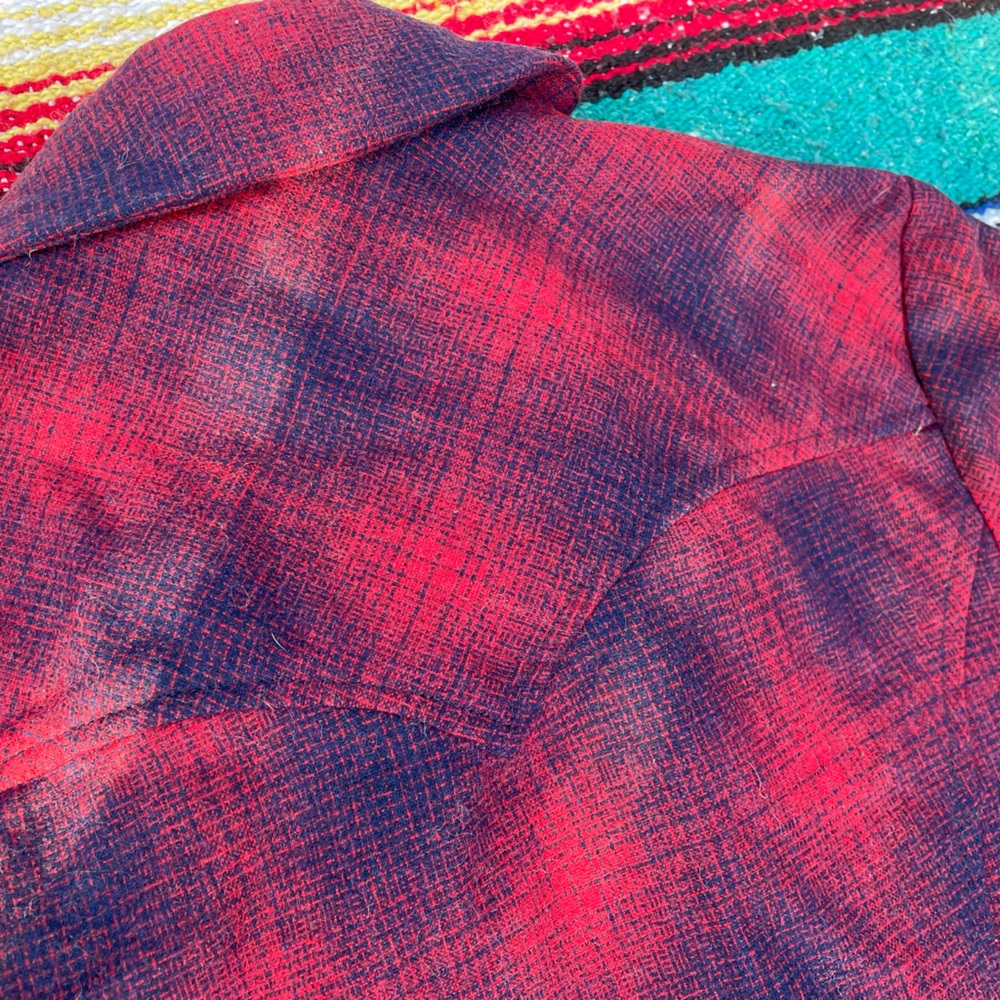 Pendleton Wool Plaid Button Down - Size S - image 2